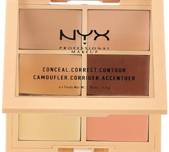 NYX PROFESSIONAL MAKEUP Conceal Correct Contour Palette – Light