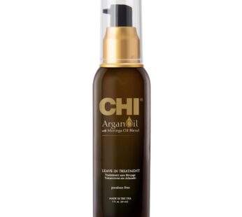 CHI Argan Oil Leave In Treatment, Argan Plus Moringa Oil, Lightweight Formula To Moisturiz