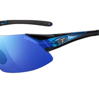 Tifosi womens Xc Podium Sunglasses, Crystal Blue, 143 mm US