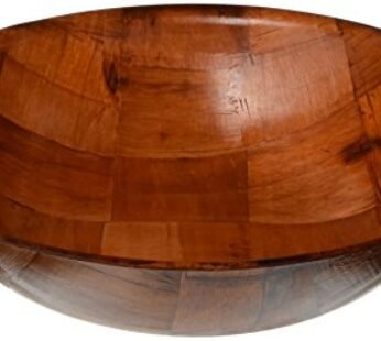 Winco WWB-12 12″ Woven Wood Salad Bowl