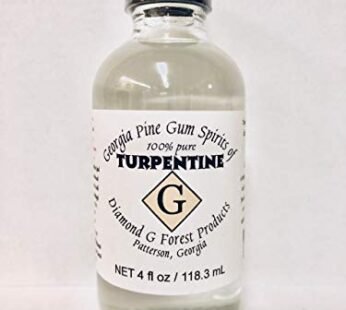 4 Oz 100% Pure Gum Spirits of Turpentine