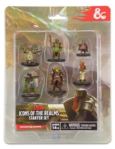 WizKids D&D Icons of the Realms Starter Set, Featuring 5 Returning Figures and 1 New Hero, - Image 2