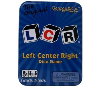 LCR? Left Center Right? Dice Game – Blue Tin