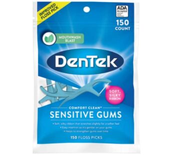 DenTek Comfort Clean Floss Picks Fresh Mint 150 Each