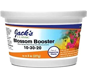 Jack’s Classic 10-30-20 Blossom Booster Water-Soluble Fertilizer with Micronutrients for I