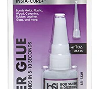 Bob Smith Industries BSI-133H Insta-Cure+ Gap Filling Super Glue, Clear,1 oz.