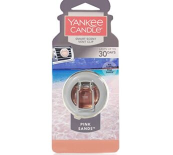 Yankee Candle Car Vent Clip HW Pink Sands, Smart Scent