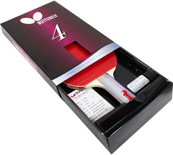 Butterfly 401 Table Tennis Racket Set – 1 Ping Pong Paddle ? 1 Paddle Case – ITTF Approved