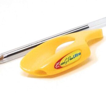 RinG-Pen Ultra–Grip Support For Writing and Art Tools (Small, Yellow) by RinG-Pen Ultra
