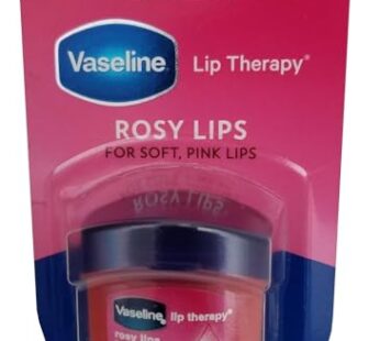 Vaseline Lip Therapy Rosy Lips Flavor Dry Chapped Lips 0.25 Oz (7g)