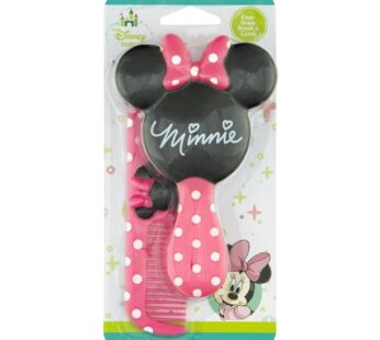 Disney Baby Minnie Hair Brush and Wide Tooth Comb Set