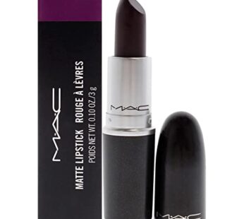 MAC Matte Lipstick – Smoked Purple Lipstick Women 0.1 oz