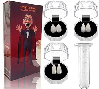 Halloween Party Cosplay Prop Decoration Vampire Tooth Horror False Teeth -6 pieces