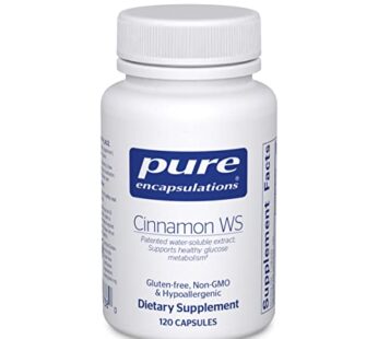 Pure Encapsulations Cinnamon WS | Patented Water-Soluble Extract for Healthy Carbohydrate