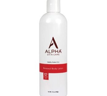 Alpha Skin Care Revitalizing Body Lotion with 12% Glycolic AHA, Simple and Effective Multi