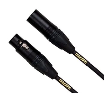 Mogami Gold STUDIO-10 XLR Microphone Cable, XLR-Female to XLR-Male, 3-Pin, Gold Contacts,