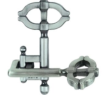 KEY II Hanayama Cast Metal Brain Teaser Puzzle (Level 2)