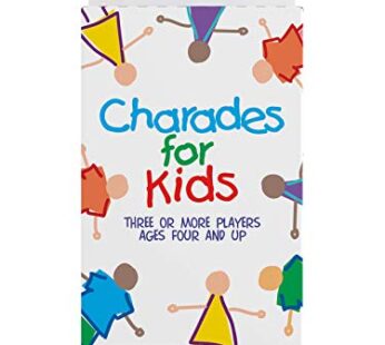 Pressman Charades for Kids Peggable – No Reading Required Family Game Multicolor ,5″