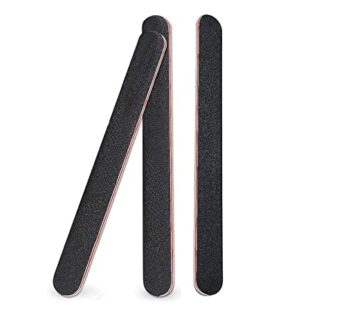 3Pcs Nail Files for Natural Nails – Emery Boards for Nails Supply 100/180 Grit Nail Files
