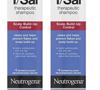 Neutrogena T/Sal Therapeutic Shampoo for Scalp Build-Up Control with Salicylic Acid, Scalp
