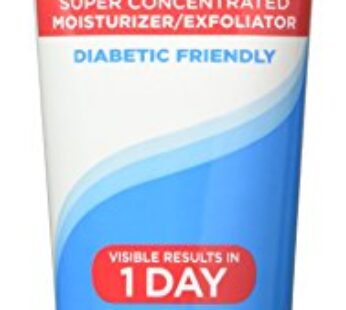 Flexitol Heel Balm 4 Oz Tube (Pack of 2), Rich Moisturizing & Exfoliating Foot Cream. Fast