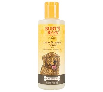 Burt’s Bees for Pets for Dogs All-Natural Paw & Nose Lotion with Rosemary & Olive Oil | Fo