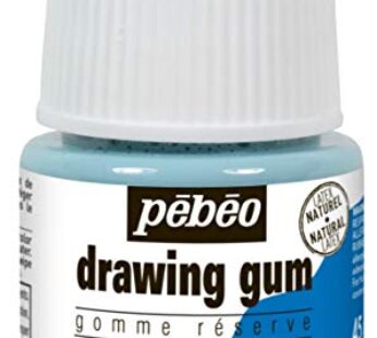 Pebeo Easy Peel Liquid Latex Masking Fluid – Drawing Gum – Dries Quickly – For Ink – Water