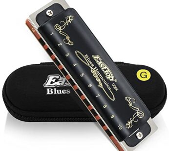 East top Diatonic Harmonica Key of G 10 Holes 20 Tones 008K Blues Harp Mouth Organ Harmoni