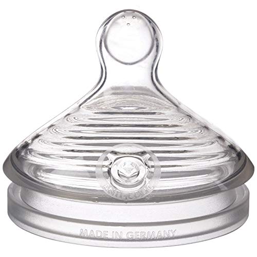 NUK Simply Natural Replacement Nipples, Slow Flow, 2pk - Image 2