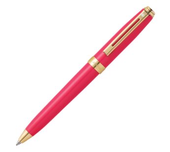 Sheaffer Prelude Mini Ballpoint Pen, Gloss Pink Featuring Gold Tone Trim (E2980951)