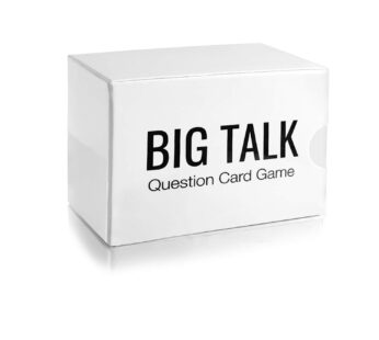 BIG TALK Question Card Game: Skip Small Talk, Make Meaningful Connections – Unique Convers