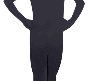 Forum Novelties I’m Invisible Bodysuit, Black, Child’s Large