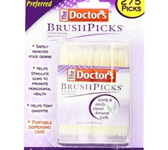 Better Than Flossingthe Doctor’s Brushpicks 275 Each – 3 Pack = 825 Brushpicks