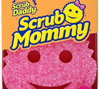 Scrub Daddy Dual Sided Sponge and Scrubber – Scrub Mommy – Scratch Free Sponge for Dishes