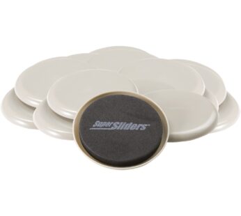 SuperSliders 4712795N Reusable Furniture Sliders for Carpet- Quickly and Easily Move Any I
