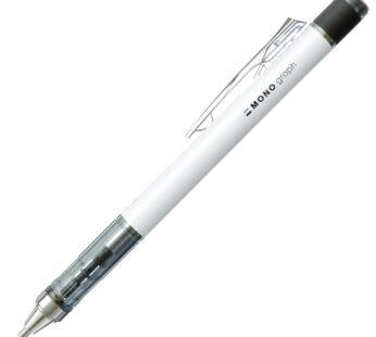 Tombow Mechanical Pencil, Monograph 0.5mm, White (DPA-134A)