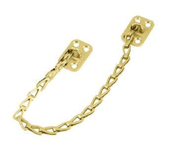 Deltana TC82U3 Solid Brass 12-Inch Long Transom Chain