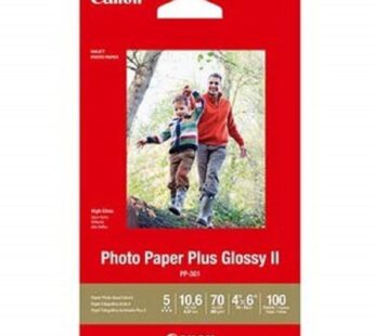 Canon Photo Paper Glossy 4 x 6 Inches, PP-301, 100 Sheets