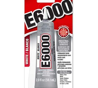 E6000 237040 Craft Adhesive – 2 fl oz White