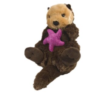 Wild Republic Sea Otter Stuffed Animal, Plush Toy, Gifts for Kids, Cuddlekins 12″, Multico