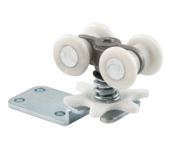 Prime-Line N 6724 Pocket Door Roller Assembly with Four Wheel, single pack, Mill