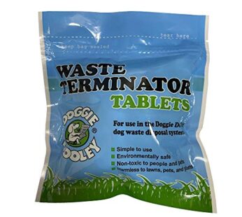 Doggie Dooley 36 Waste Tablets, White
