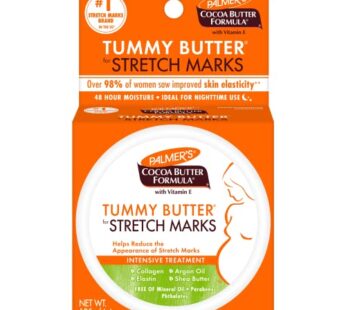 Palmer’s Cocoa Butter Formula Tummy Butter Balm for Stretch Marks (4.4 Ounce (Pack of 1))