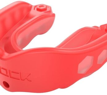 Shock Doctor Gel Max Mouth Guard, Heavy Duty Protection & Custom Fit, Adult & Youth