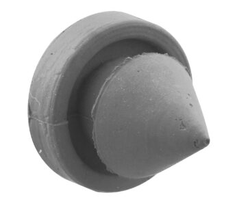 Sentry Supply 658-1055 Door Silencers, 1/2 In., Rubber, Gray, Used on Metal Jambs (100 Pac