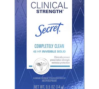 Secret Clinical Completely Clean, 0.5 oz