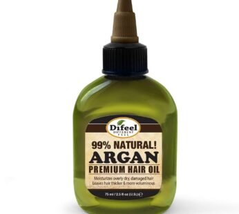 Difeel Premium Natural Hair Oil – Argan Oil 2.5 ounce