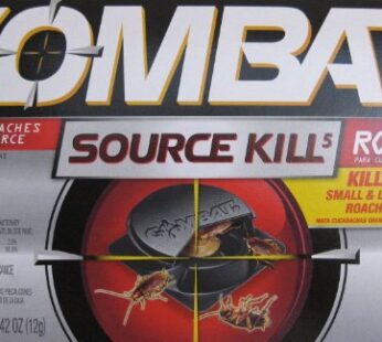 Combat Source Kill 5, Kills Small & Large Roaches at Their Source, Kills Roaches for 3 Mon