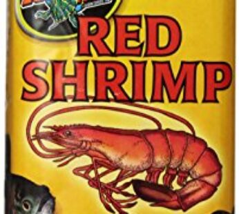 Zoo Med Large Sun-Dried Red Shrimp Aquatic Turtle Food, 5 oz.