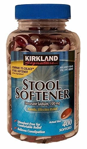 Kirkland Signature Stool Softener 100 mg, 400 Softgels - Image 2